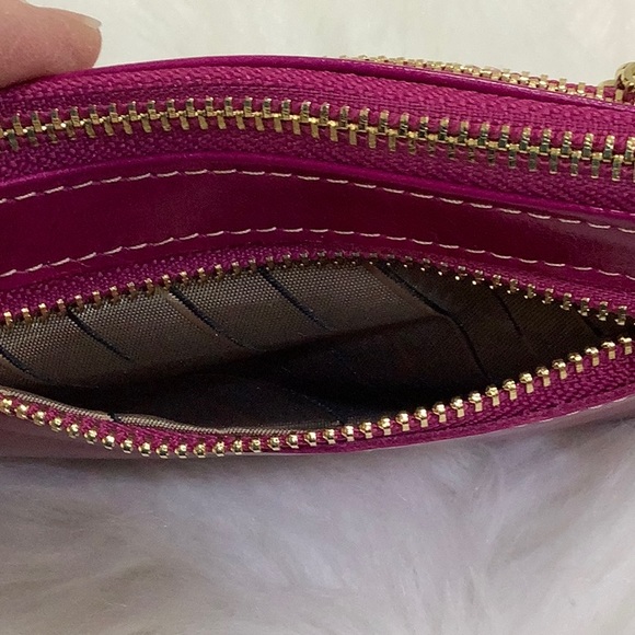 NWOT🩷 Maison de Beaute Marseilles Limoges Leather Wallet - Picture 6 of 16